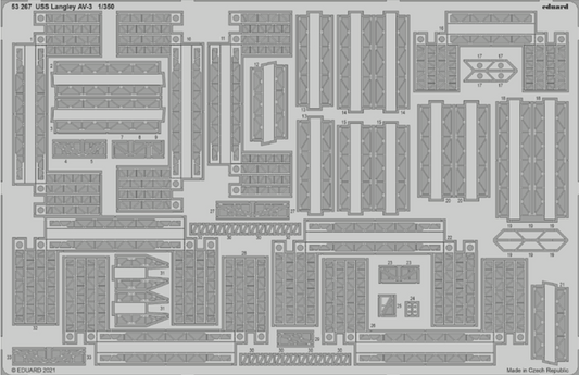 Eduard 53267 1:350 USS Langley AV-3