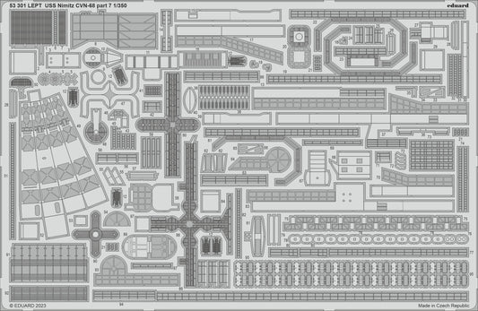 Eduard 53301 1:350 USS Nimitz CVN-68 part 7