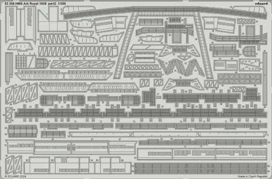 Eduard 53306 1:350 HMS Ark Royal 1939 part 2