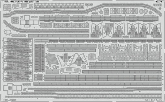 Eduard 53307 1:350 HMS Ark Royal 1939 part 3