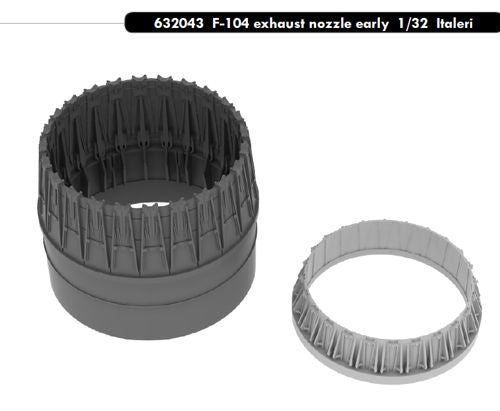 Eduard Brassin 632043 1:32 Lockheed F-104C Starfighter exhaust nozzle early