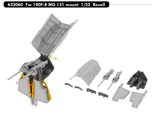 Eduard Brassin 632060 1:32 Focke-Wulf Fw-190F-8 MG 131 mount