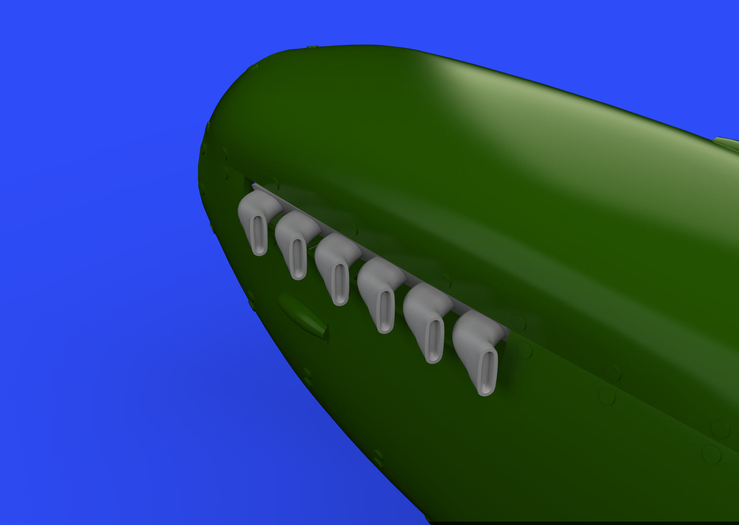 Eduard Brassin 632108 1:32 Supermarine Spitfire Mk.IXc exhaust stack - fishtail