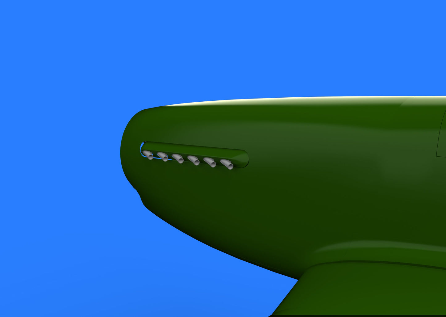 Eduard Brassin 632118 1:32 North-American P-51D Mustang New Tool exhaust stacks