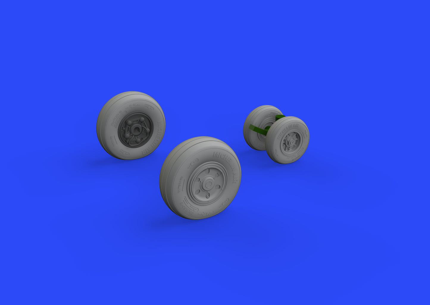 Eduard Brassin 632136 1:32 Boeing F/A-18E Super Hornet wheels with weighted tyre effect