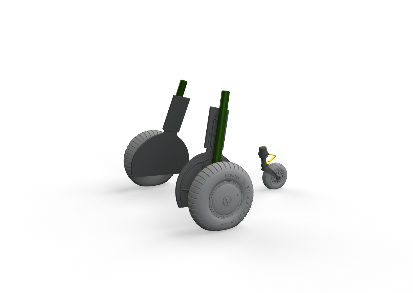 Eduard Brassin 632150 1:32 Bf 108 wheels