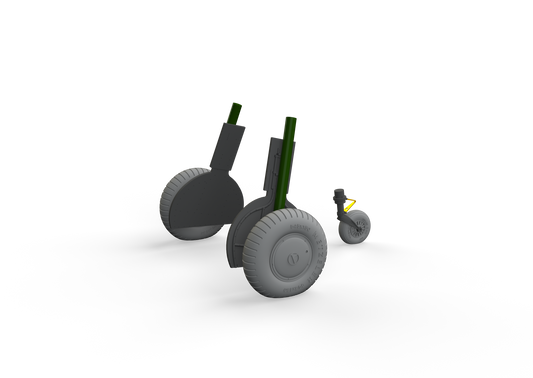 Eduard Brassin 632150 1:32 Bf 108 wheels