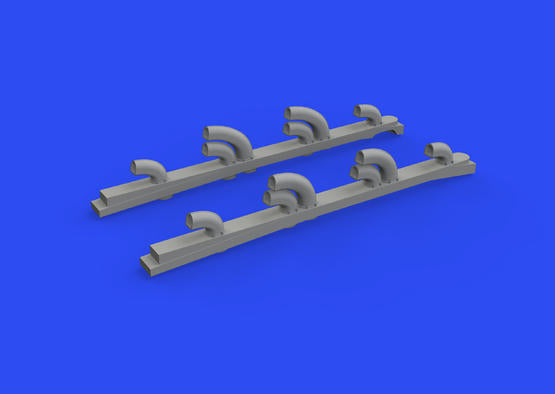 Eduard Brassin 632182 1:32 Yakovlev Yak-9T exhaust stacks