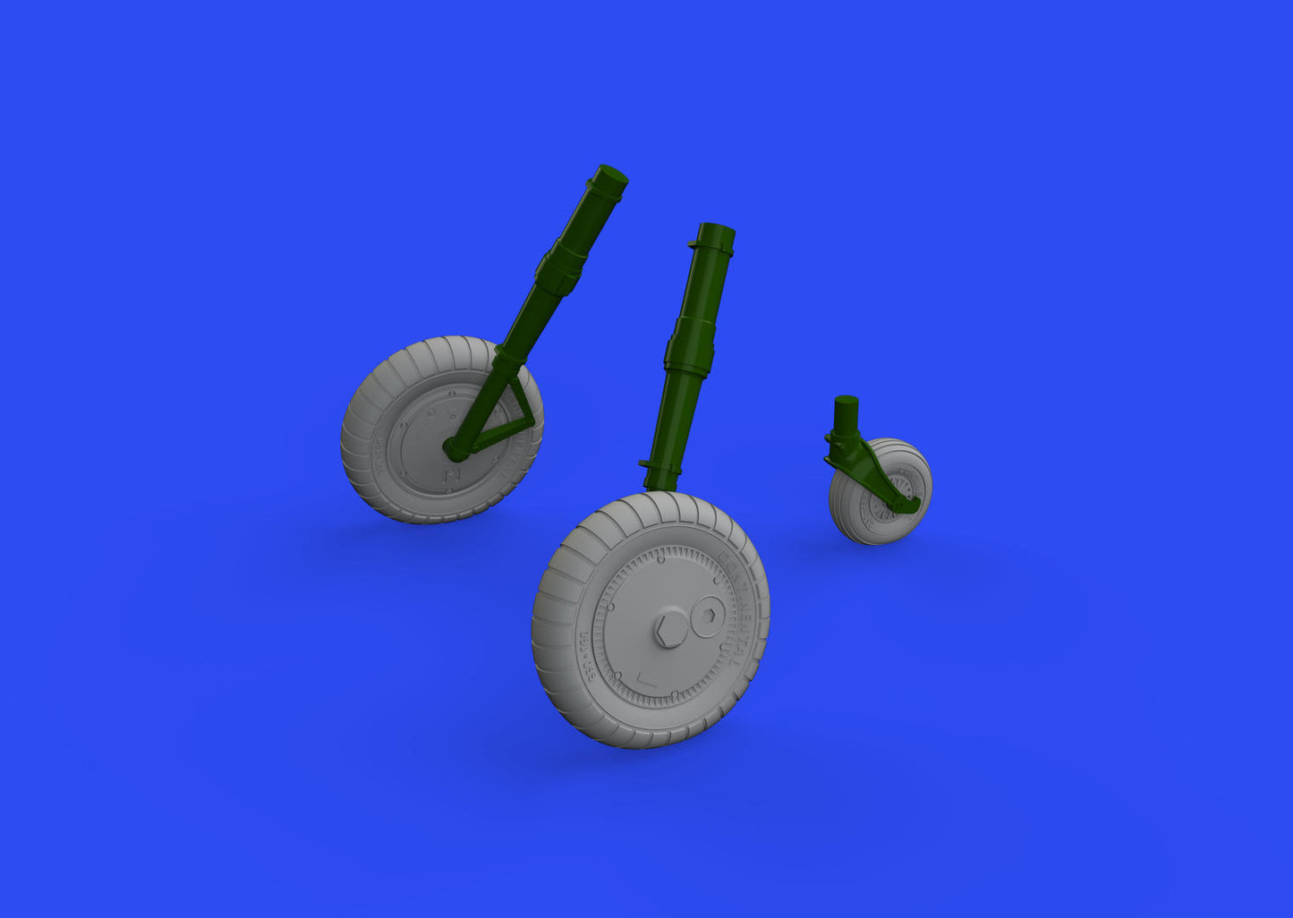 Eduard Brassin 632183 1:32 Messerschmitt Bf-109G-4 wheels