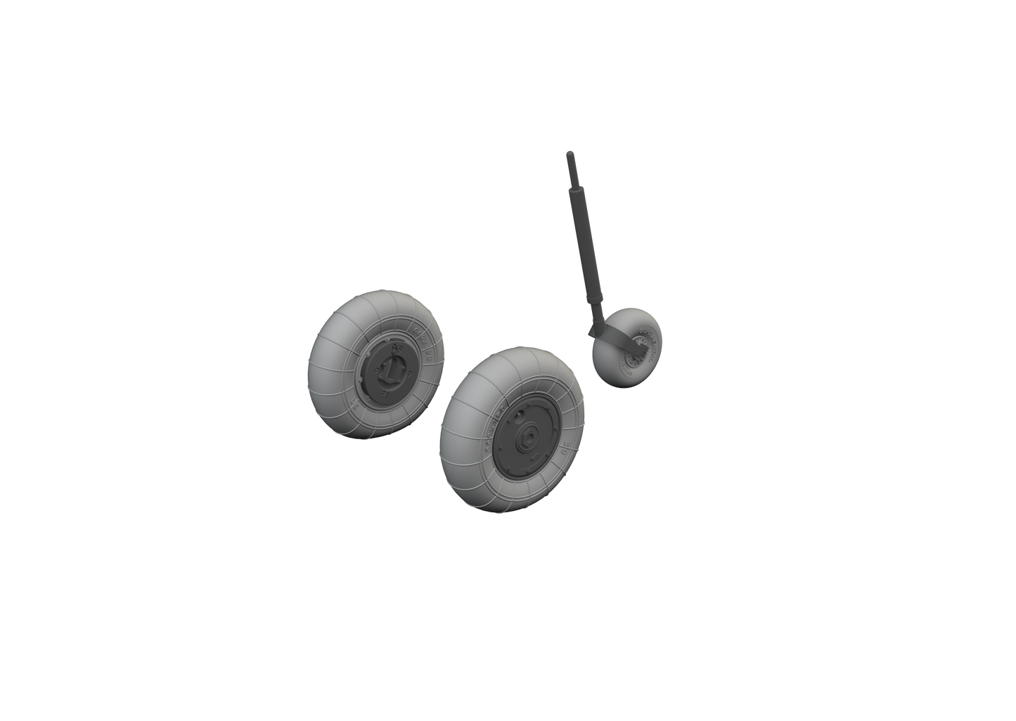 Eduard Brassin 632206 1:32 Messerschmitt Bf-109K-4 wheels