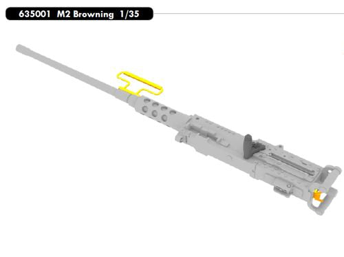 Eduard Brassin 635001 1:35 M2 Browning