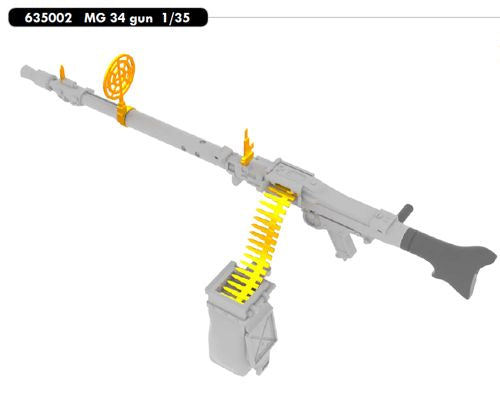Eduard Brassin 635002 1:35 MG 34 gun
