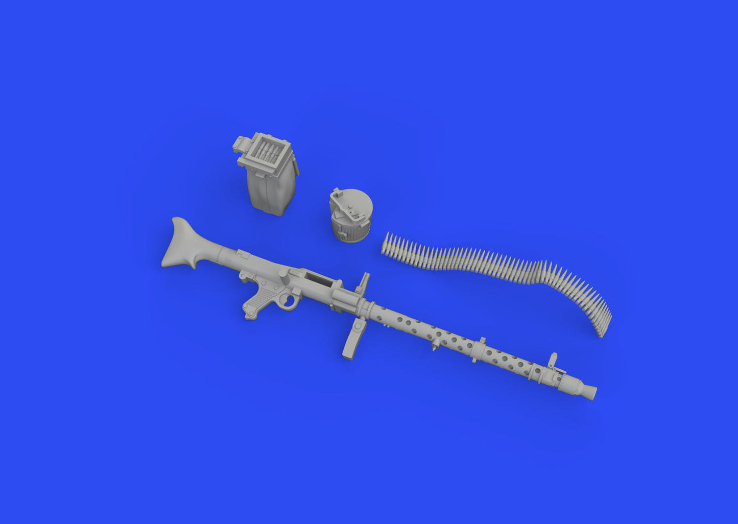 Eduard Brassin 635020 1:35 MG 34 gun with ammunition belt