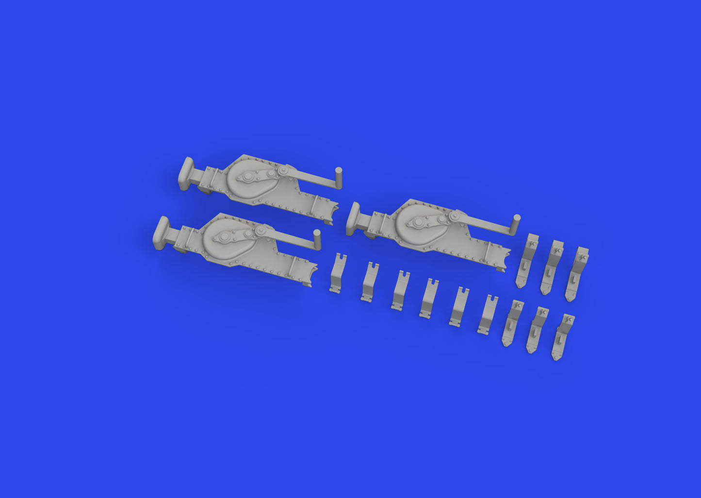 Eduard Brassin 635024 1:35 WWII German 10 ton jacks
