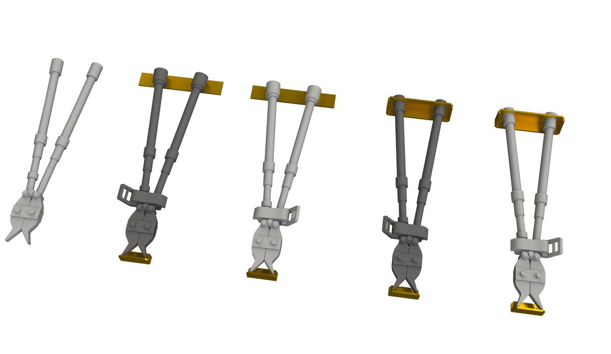 Eduard Brassin 635051 1:35 WWII German wire /cable cutters 3D-printed