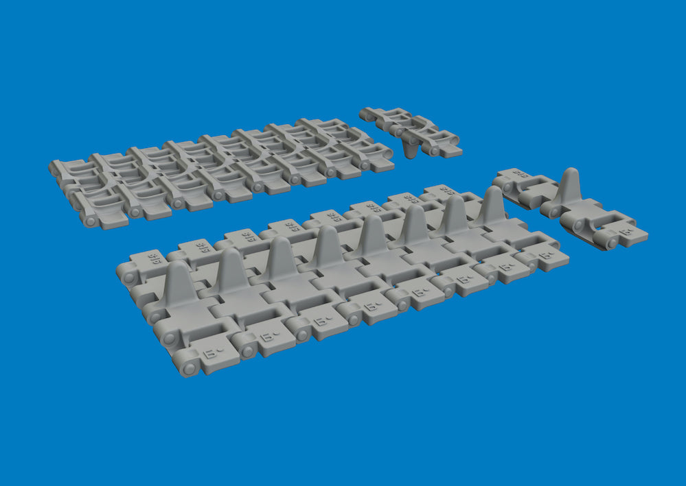 Eduard Brassin 635062 1:35 Russian T-34 Waffle Tracks PRINT