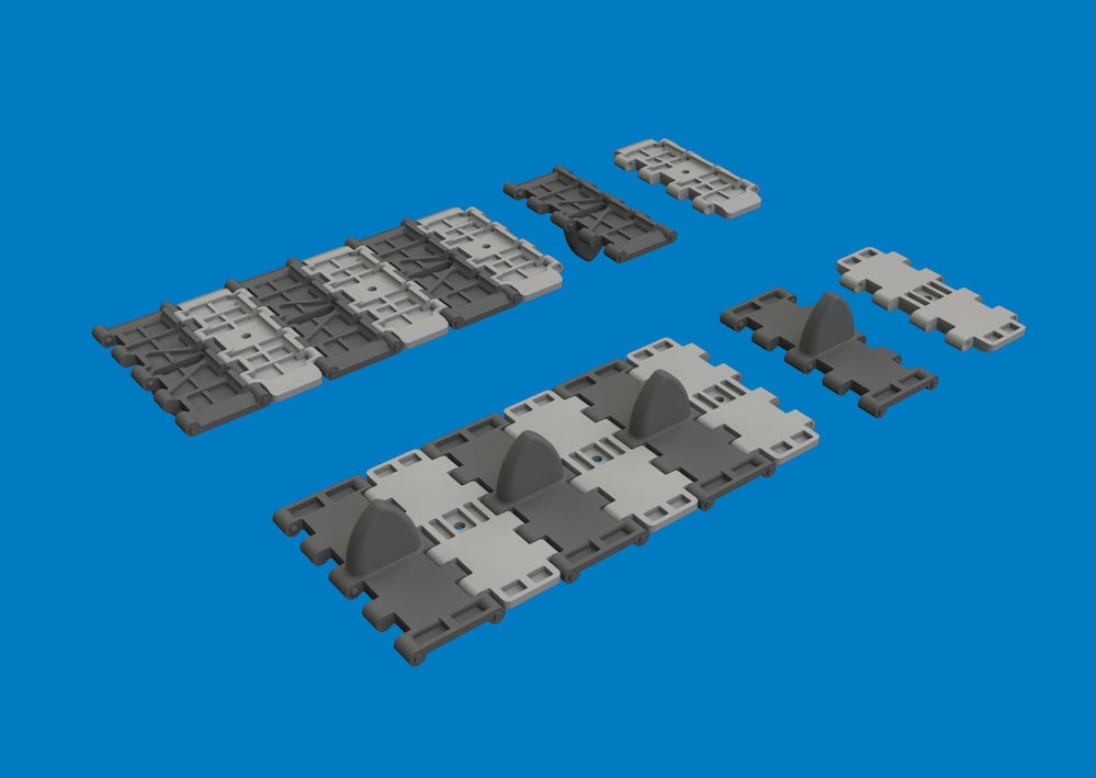 Eduard Brassin 635063 1:35 Russian T-34 'V' pattern tracks 3D-printed