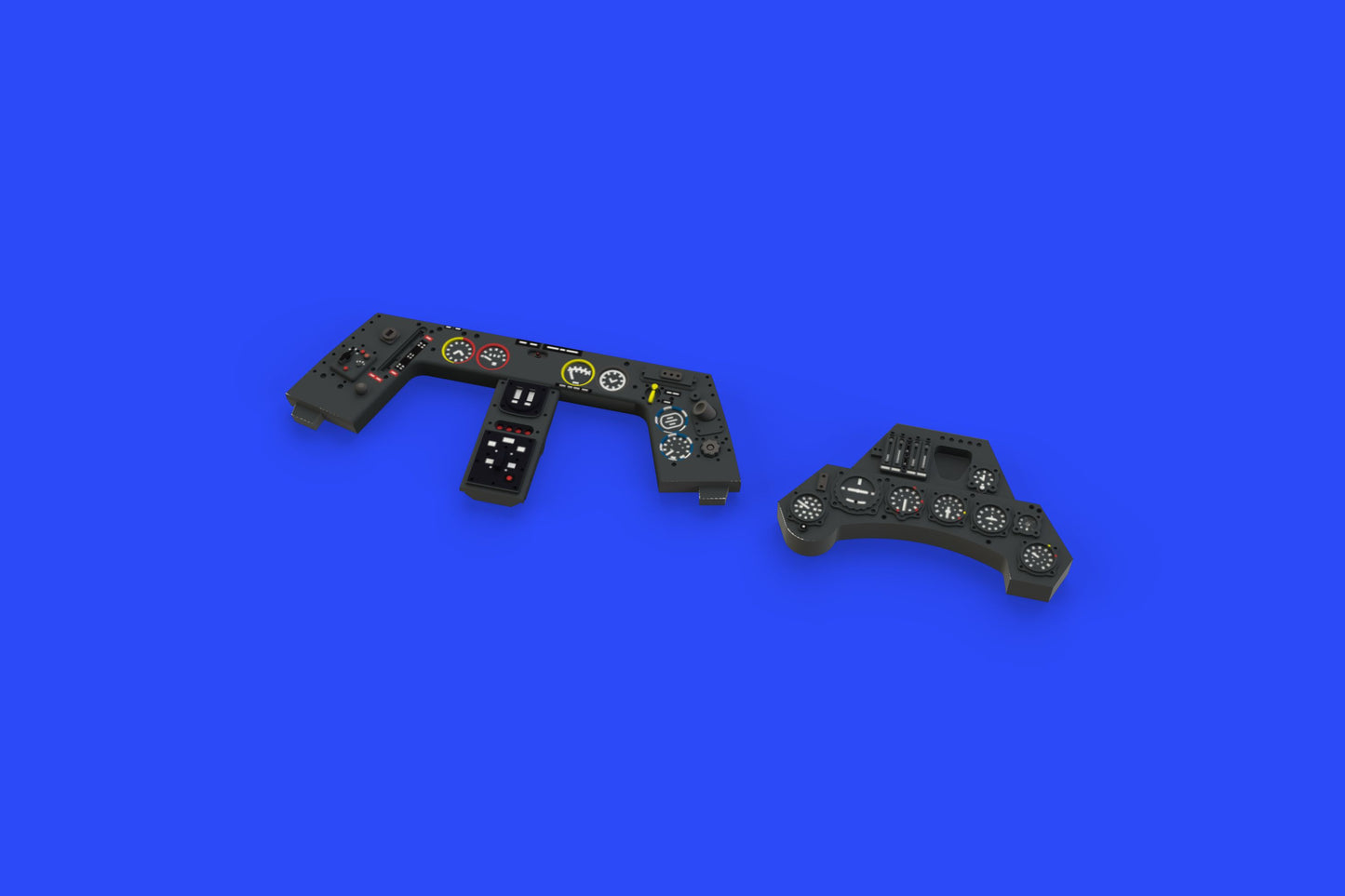 Eduard Brassin 644005 1:48 Focke-Wulf Fw-190A-8/R2 LooK resin and photo-etched instrument panel