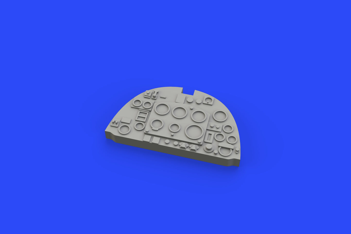Eduard Brassin 644008 1:48 Supermarine Spitfire Mk.IXe late LooK resin and photo-etched instrument panel