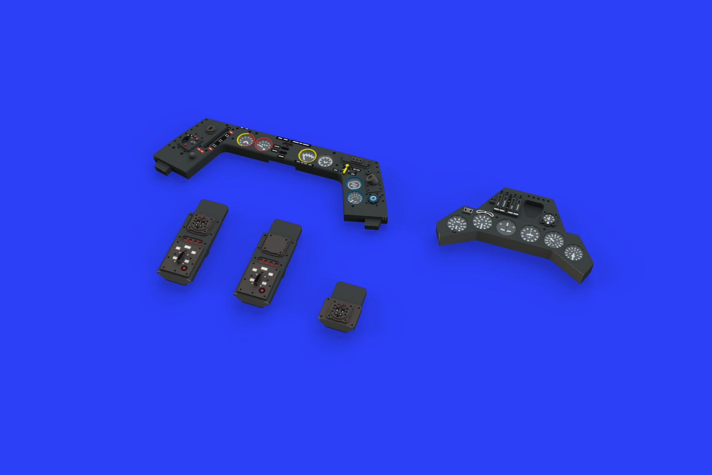 Eduard Brassin 644009 1:48 Focke-Wulf Fw-190A-2 LooK resin and photo-etched instrument panel