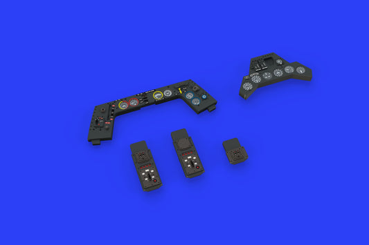 Eduard Brassin 644009 1:48 Focke-Wulf Fw-190A-2 LooK resin and photo-etched instrument panel