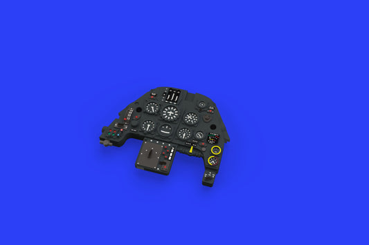 Eduard Brassin 644010 1:48 Messerschmitt Bf-109F LooK resin and photo-etched instrument panel