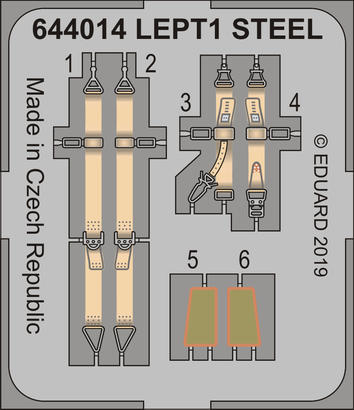 Eduard Brassin 644014 1:48 Focke-Wulf Fw-190D-9 LooK resin and photo-etched instrument panel