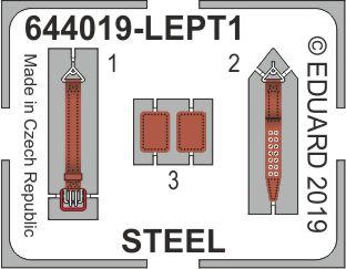 Eduard Brassin 644019 1:48 Kawasaki Ki-61-Id Hien LooK set of Brassin pre-painted instrument panel