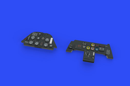 Eduard Brassin 644024 1:48 Messerschmitt Bf-109E LooK set of Brassin pre-painted instrument panel