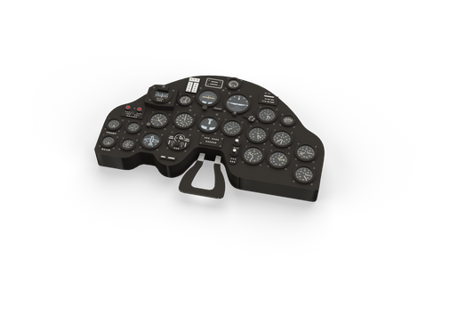 Eduard Brassin 644028 1:48 Lockheed P-38F Lightning LooK set of Brassin pre-painted instrument panel