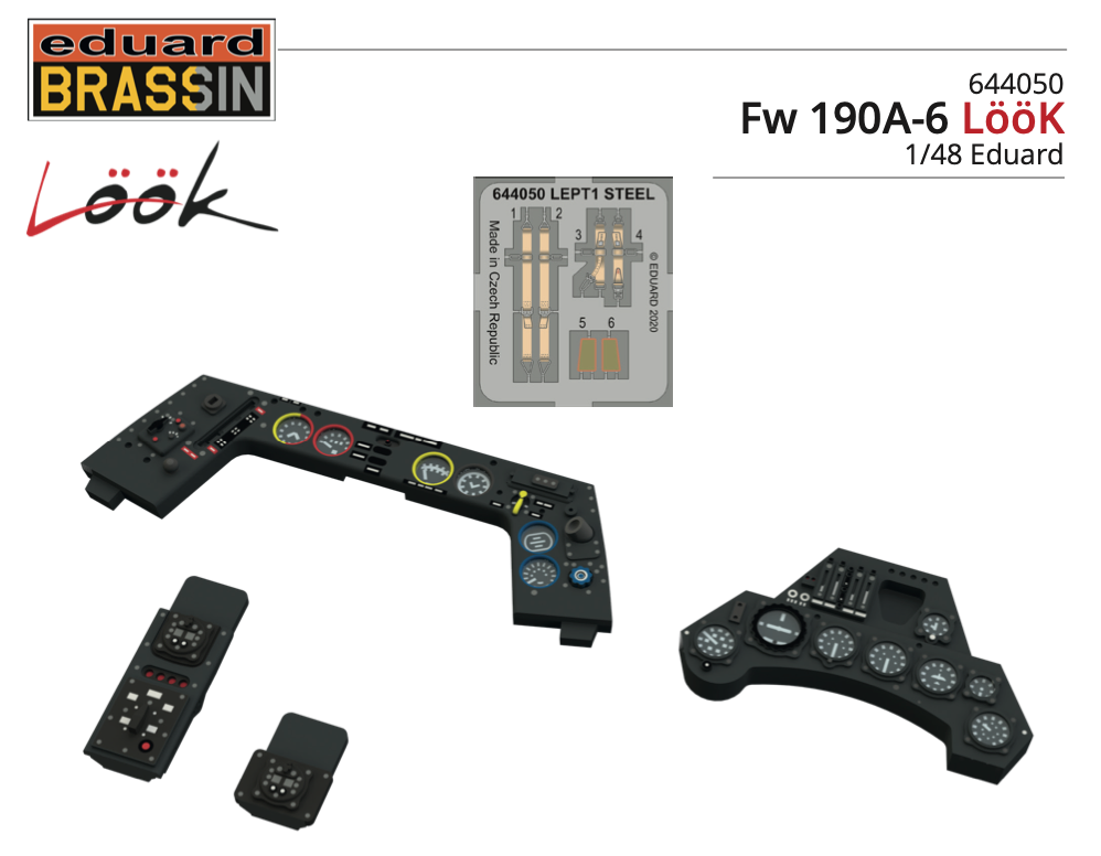Eduard Brassin 644050 1:48 Focke-Wulf Fw-190A-6 LooK