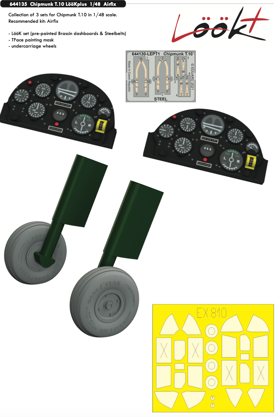 Eduard Brassin 644135 1:48 De Havilland Chipmunk T.10 LooKplus