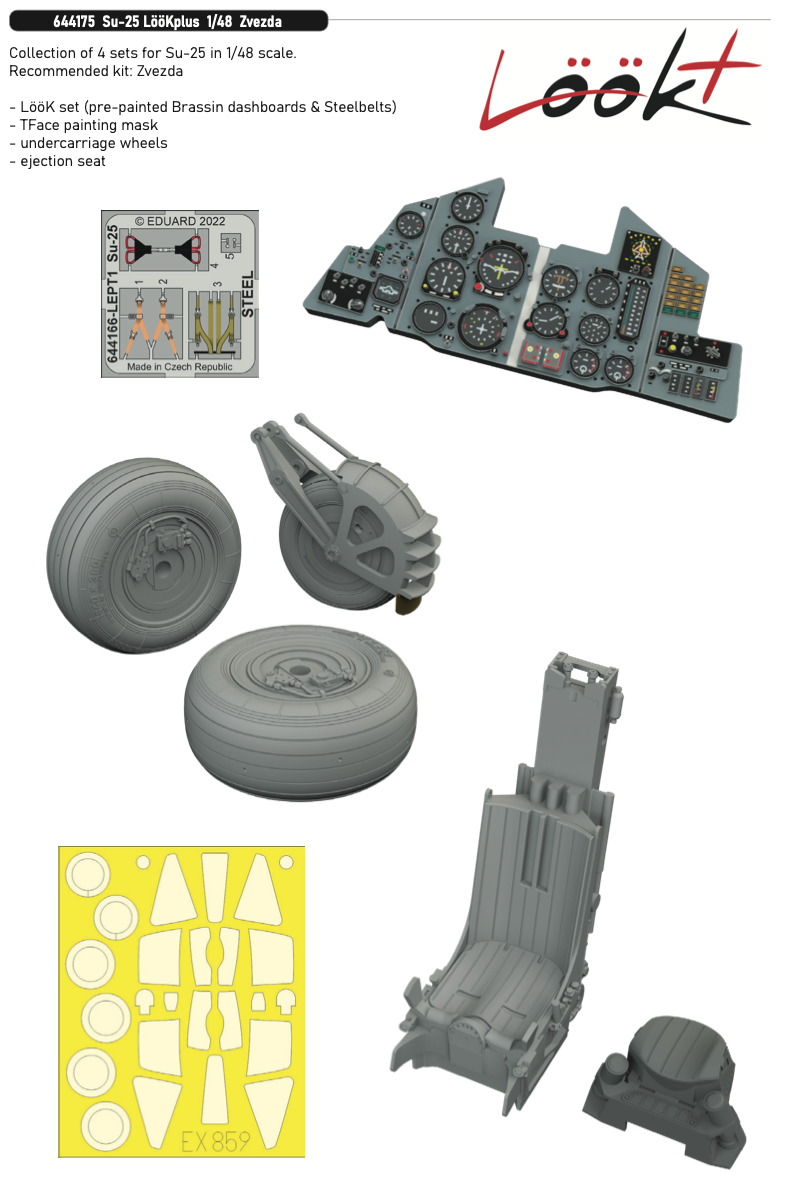 Eduard Brassin 644175 1:48 Sukhoi Su-25 LooKplus