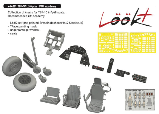 Eduard Brassin 644261 1:48 Grumman TBF-1C Avenger LööKplus