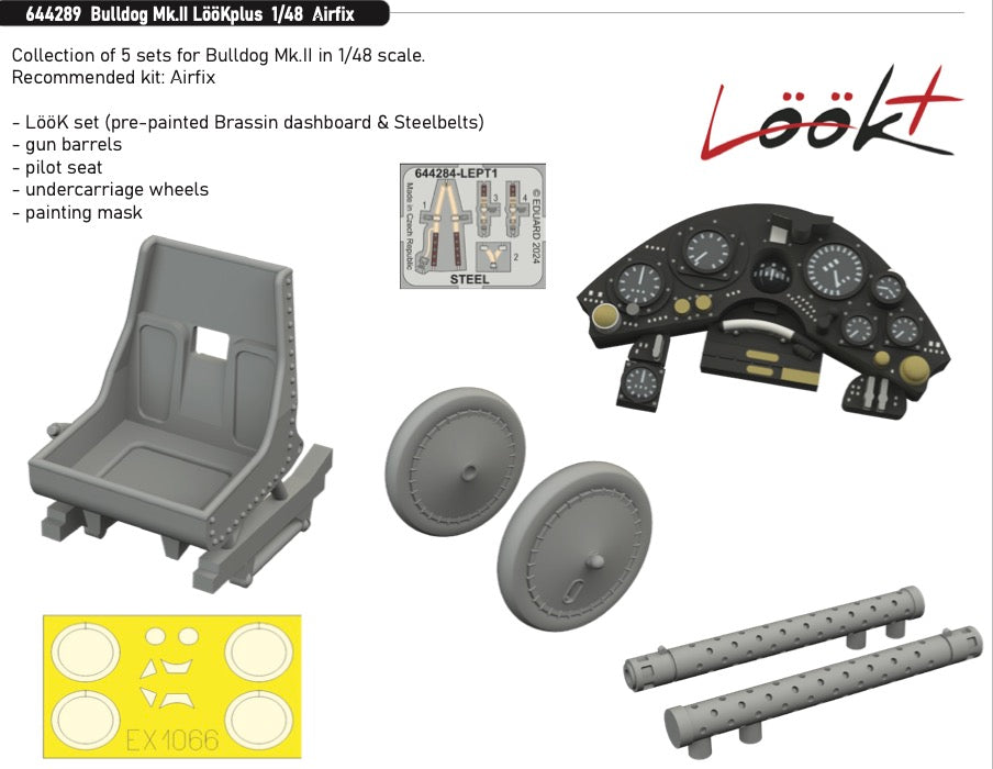 Eduard Brassin 644289 1:48 Bristol Bulldog Mk.II LööKplus