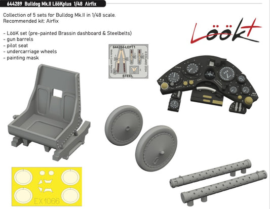 Eduard Brassin 644289 1:48 Bristol Bulldog Mk.II LööKplus