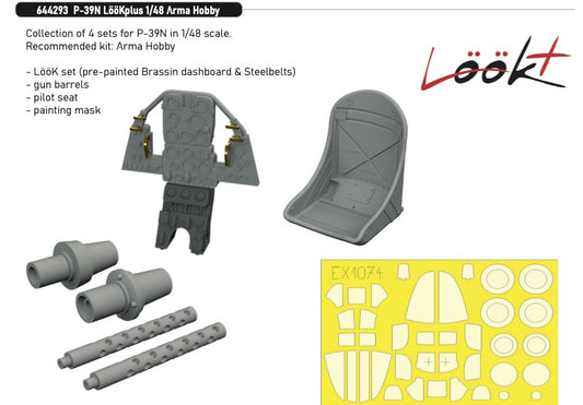 Eduard Brassin 644293 1:48 Bell P-39N Airacobra LööKplus