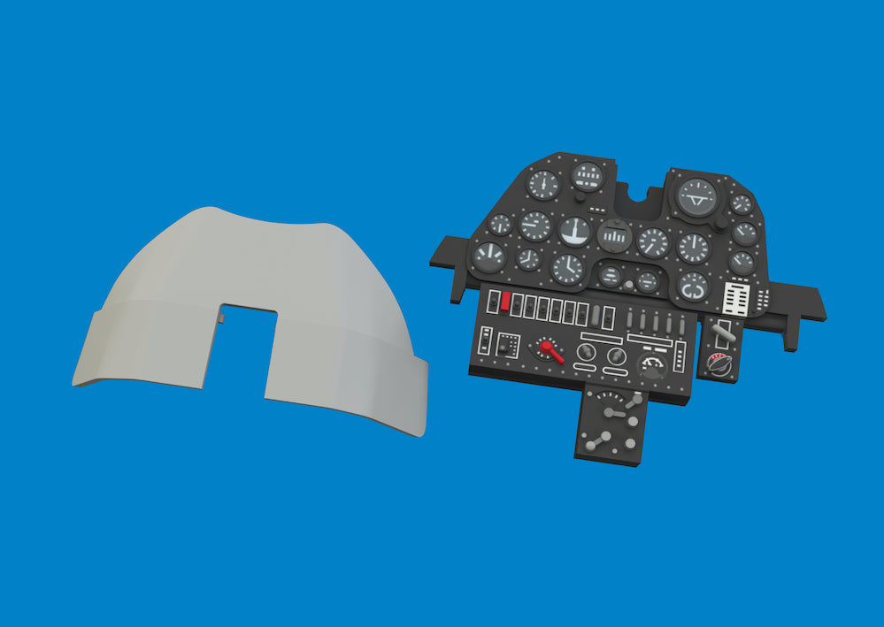 Eduard Brassin 644317 1:48 Curtiss P-40N-25+ LÃ¶Ã¶K