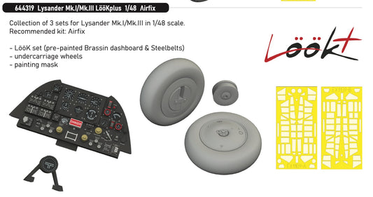 Eduard Brassin 644319 1:48 Westland Lysander Mk.I/Mk.III LööKplus