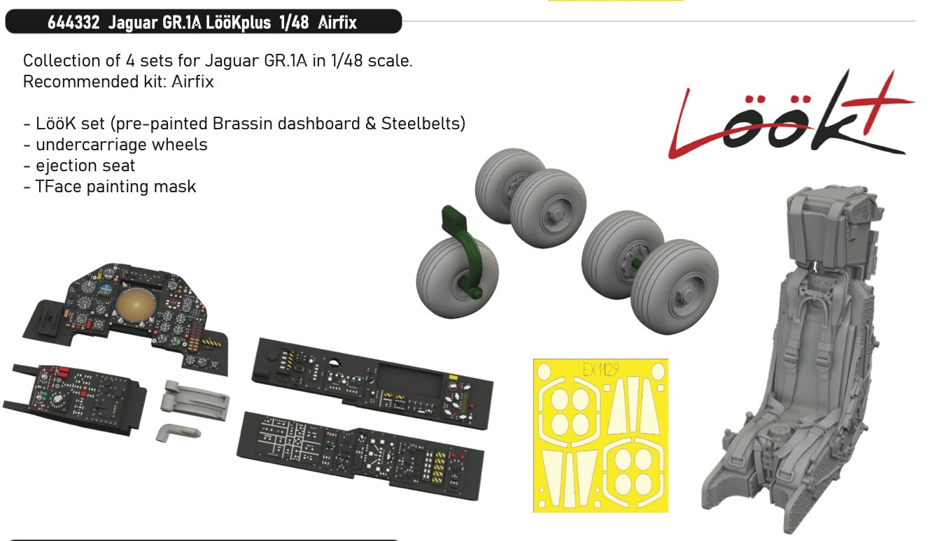 Eduard Brassin 644332 1:48 Sepecat Jaguar GR.1A LööKplus
