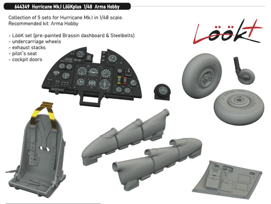 Eduard Brassin 644349 1:48 Hawker Hurricane Mk.I LööKplus