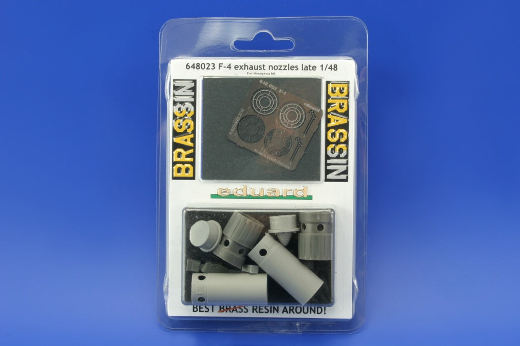Eduard Brassin 648023 1:48 McDonnell F-4 Phantom exhaust nozzles for late versions powered by the J79-GE-10/17 engine