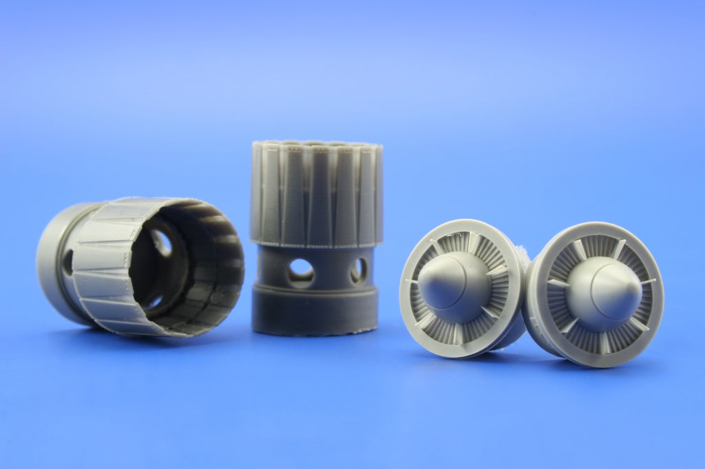 Eduard Brassin 648023 1:48 McDonnell F-4 Phantom exhaust nozzles for late versions powered by the J79-GE-10/17 engine