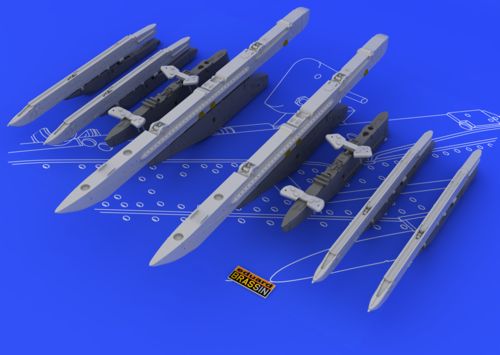 Eduard Brassin 648054 1:48 Sukhoi Su-25K wing pylons