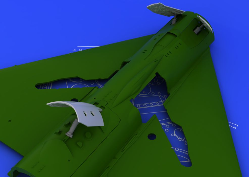 Eduard Brassin 648064 1:48 Mikoyan MiG-21 late airbrakes