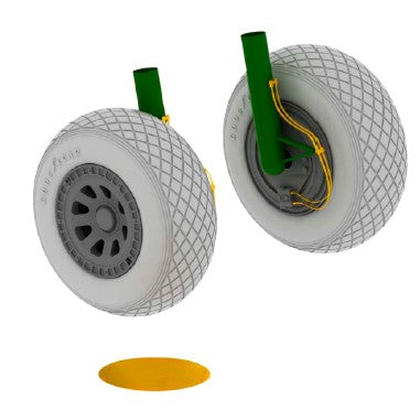 Eduard Brassin 648068 1:48 Lockheed PV-1 Ventura wheels with weighted tyre effect
