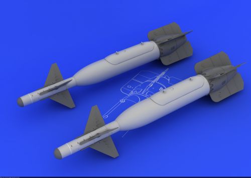 Eduard Brassin 648095 1:48 GBU-24 bomb.