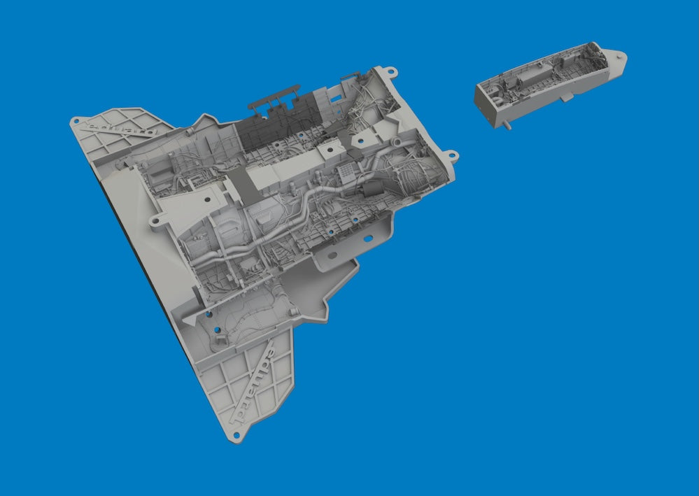 Eduard Brassin 6481106 1:48 Lockheed-Martin F-35A weapon & undercarriage bays 3D-printed