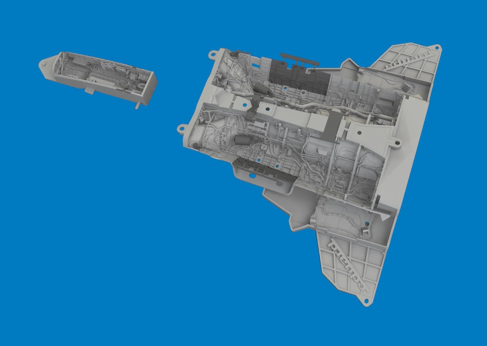 Eduard Brassin 6481106 1:48 Lockheed-Martin F-35A weapon & undercarriage bays 3D-printed