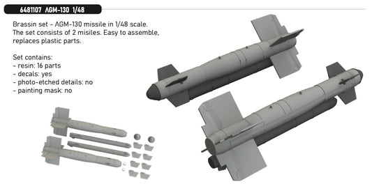 Eduard Brassin 6481107 1:48 AGM-130